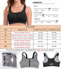 SEXYWG Hot Women Zipper Push Up Sports Bras Vest Underwear Shockproof Breathable Gym Fitness Athletic Running Yoga Bh Sport Tops - Surprise store