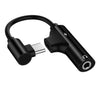 USB Type C to 3.5mm Jack TypeC Audio Splitter Headphone Cable Earphone Aux 3.5 Adapter Charger USB-C for Xiaomi Mi10 Mix2 Huawei