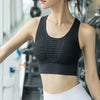 Top Women Seamless Sports Bra Running Yoga Brassiere Workout Gym Fitness Sport Bra High Impact Padded Underwear Vest Tank New 8