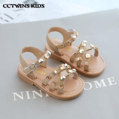 Kids Slippers 2021 Summer Girls Fashion Brand Princess Soft Flats Children Princess Pearl Beach Sandals Outdoor Dress Baby Shoes