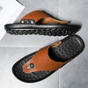 Men Flip Flops Summer Beach Sandals Slippers For Men Flats High Top Non-Slip PU Shoes Men Plus Size 44 Outdoor Casual Shoes 2020