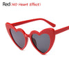 2021 Love Heart Shaped Effect Glasses Watch The Lights Change Love Image Heart Diffraction Glasses At Night Sunglasses For Women