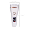 Electric Razor Painless Lady Shaver For Women USB Charging Bikini Trimmer For Whole Body Waterproof LCD Display Wet & Dry Using