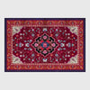 Persian Style Area Rugs Luxury Red Flower Printed Large Carpets for Living Room Bedroom Decor Tapete Kitchen Anti-Slip Floor Mat