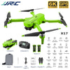 Jjr/c X17 Dual Hd Cameras Drone 5g Wifi 6k Gps Foldable Brushless Motor Rc Drone Quadcopter Photography Helicopter Foldable Dron - Surprise store