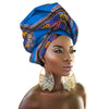 National Decorative Scarf Shawls Women African Head Wrap African Traditional Fashion Printed Ankara Cotton Headscarf