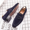 2019 New Men Shoes Casual Leather Shoes Comfortable Loafers man Driving Shoes Flat Wedding Shoes Fashion Male Shoes Big Size 48 - Surprise store