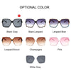 Luxury Square Sunglasses Women Brand Designer Retro Frame Big Sun Glasses Female Vintage Gradient Male Oculos Feminino