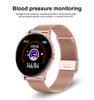 LIGE 2020 Fashion Smart Watch Ladies Heart Rate Blood Pressure Multifunctional Sport Watch Men Woman Waterproof Smartwatch Women