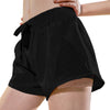 Running Shorts Women Back Zipper Pocket Mesh Breathable Ladie Girl Short Solid Seamless Workout Yoga Short Gym Shorts Sportswear