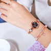 Lvpai Brand Luxury Bracelet Watches Set For Women Fashion Rhinestone Star Bracelet Watch Ladies Dress Watches New Zegarek Damski