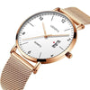 Men Watches 2021 Luxury Famous Brand Men Stainless Steel Mesh Calendar Watch Men Quartz Watch Relogio Masculino Men Wristwatch
