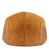 New Fashion Autumn Winter Berets Caps For Men Casual Real Leather Peaked Caps Retro Berets Hats Dad Hat Sheepskin Casquette Cap