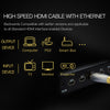 PCER HDMI Cable HDMI to HDMI Golden Plated HDR 4K for Splitter Extender Adapter Nintend Switch PS4 Xiaomi TV Box 1m 5m 10m