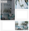 TONGDI Blackout Curtain Modern Nordic Elk Forest Elegant Printing Luxury Decoration For Home Parlour Room Bedroom Living Room