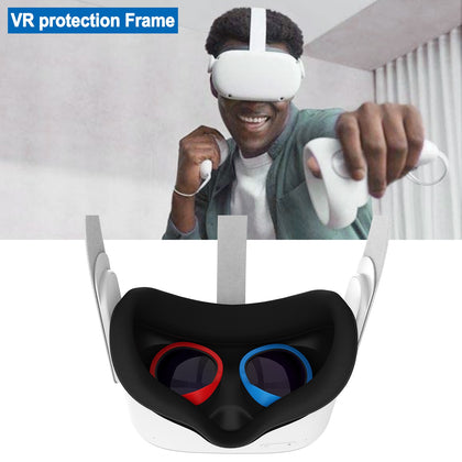 VR Lens Anti-Scratch Ring For Oculus Quest 2 Protecting Glasses From Scratching Frame Len Compatible For Oculus Quest 1/2 Rift S