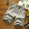 Summer Casual Shorts Men Loose Cropped Trousers Sports Shorts Loose Knit Straight Casual Pants Polyester Short Pants Oversize5xl