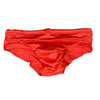 Solid Red Thong Sexy Swim Underwear Bathing Beach Briefs Male Sunbathing Penis Pouch Swimsuit For Gay Board Trunks Mens Swimsuit