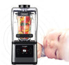 With noise cover commercial big 1.6L 1600W ice blender smoothis machine,ice crusher machine