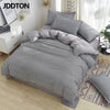 JDDTON Classical Simple Style Bedding Galaxy Sea Stripe Bed Linen Duvet Cover Set AB Side Bed Sheet Set Pillowcase Cover BE094