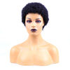 Afro Kinky Curly Wigs Short Cut Wig 100% Brazilian Curly Human Hair Wig For Black Women Full Machine Wigs Short Pixie Cut Wig