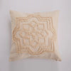Beige Cushion Cover Vintage Floral Moroccan Style Pillow Cover 45x45cm Home decoration Zip Open