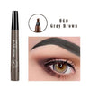 VISIBLE Waterproof 4 Fork 3D Eyebrow Pencil Natural Long Lasting Liquid Brown Nib Eyebrow Pencil Eyebrow Makeup Cosmetics