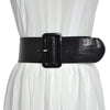 Fashion Women's Wide Belt Women's Wild Pin Buckle Faux Leather Lightweight Small Waist Seal x220
