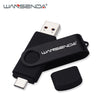 New WANSENDA USB 3.0 TYPE C USB Flash Drive OTG Pen Drive 512GB 256GB 128GB 64GB 32GB 16GB USB Stick 2 in 1 High Speed Pendrive