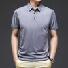 New Summer Short Sleeve Polo Shirt Classic Solid Color Casual Tee Shirts Homme Slim Fit Tops Men Clothing T1026