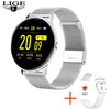 LIGE 2020 Fashion Smart Watch Ladies Heart Rate Blood Pressure Multifunctional Sport Watch Men Woman Waterproof Smartwatch Women