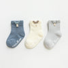 3 Pairs/Lot Infant Sock Cute Cartoon Newborn Baby Socks Dispensing Glue Non-slip Boys Girls Baby Socks Floor Socks Kids Sock