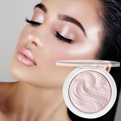 12 Color Highlighter Facial Bronzers Palette Shimmer Pink Powder Makeup Glow Face Contour Illuminator Highlight Pallet Cosmetics