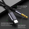 For iPhone 3.5mm Jack Aux Cable Car Speaker Headphone Adapter for iPhone 11 Pro XS XR X 12 Audio Splitter Cable for iOS 14 Above