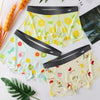 CARTELO New Men's Antibacterial Underwear Men Print Boxers Male Panties Mens Underpants Breathbale Summer Shorts L-3XL 3pcs