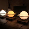 Creative 3D Magnetic Levitation Moon Lamp Saturn Night Light Rotating Led Luna Floating Lamp Home Decoration Living room Bedroom