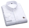 Quality 100% COTTON Men Dress Shirt Button Down Excellent Comfortable Slim Fit Button Collar Business Mens Casual Shirts Tops