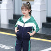 Girl Children's Active Clothing Set 2021 New Spring Fall Tracksuit Fashion Sports Leisure Two-piece Suit Toddler Kids Clothes