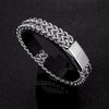 Bracelet Men's Stainless Steel Chain Punk Motorcycle Accessories Charm Bracelets Magnetic Clasp Fashion Jewelry Gifts Boyfriend