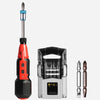 DTBD 4.2V Electric Screwdriver Set Smart Rechargeable Cordless Power Screw Driver Kit with LED Light Lithium Battery Operated