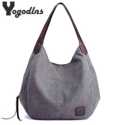 Yogodlns Quality Fashion Women's Handbag Cute Girl Tote Bag Leisure Bag lady canvas bag modern handbag