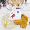 Baby boys clothes sets summer newborn cotton tops+shorts 2pcs tracksuits for bebe boys infant wedding clothing toddler outfits