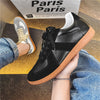 2021 New Mens PU Leather Shoes Fashion Sneakers Casual Loafers Flats Skateboarding Shoes Low Cut Trend Creepers Brand Design