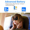 Wireless Bluetooth 5.0 Headband Handsfree Sports Headset Rechargeable Music Sleeping Eye Mask Headwear New