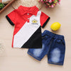 BabiColor boys summer Wedding clothing sets Infant cotton t-shirt+shorts 2pcs tracksuits for boys Toddler outfits clothing 2020
