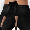 Jeans Shorts Women 2021 Summer Fashion Skinny Half Trousers Street Broken Denim Shorts Capri Pants 3/4 Ripped Jeans Plus Size