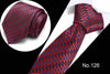 Luxury 7CM Men's Print Pattern Ties for Men's Slim Neckties Polyester Jacquard Skinny Neck Tie Wedding Narrow Ties - Surprise store