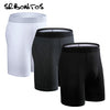 Underwear Men Brand 3pcs Long Boxers Man Boxer Shorts Mens Underpants Men's Panties Underware Cotton Boxershorts Plus Size 7xl