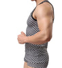 Mens Undershirts Breathable Sleeveless T-shirts Slim Fitness Tank Tops Vest Mens Clothes Set Underwear Boxer Shorts Sportwear