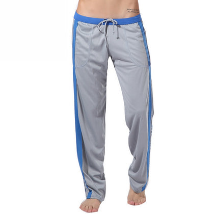 Men's Sleep Pants Soft Pajamas Home Wear Male Casual Loose Nightwear Sleep Trousers Sleepwear Bottoms Comfortable Pijama Hombre